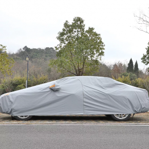 PEVA WITH COTTON POLYESTER CAR COVER