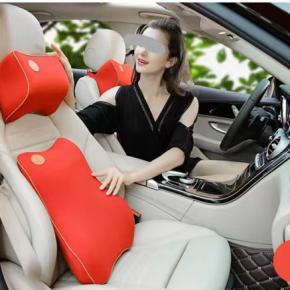 Comfortable car pillows and waist pillows for driving